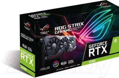 Видеокарта Asus ROG-STRIX-RTX2060-6G-GAMING