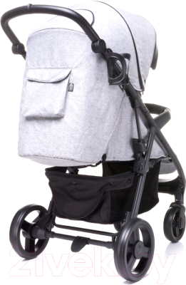 Детская прогулочная коляска 4Baby Quick (Light Grey)