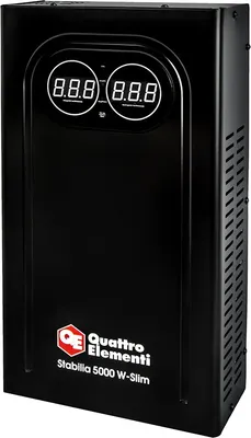 Стабилизатор напряжения Quattro Elementi Stabilia 5000 W-Slim / 917-810 - 