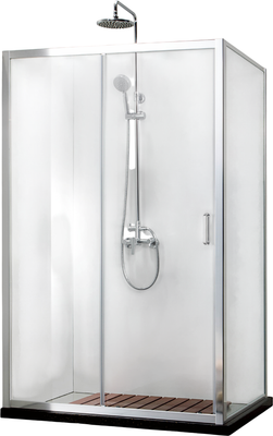 Душевой уголок Adema Glass Line Direct 120x90 (прозрачное стекло) - 