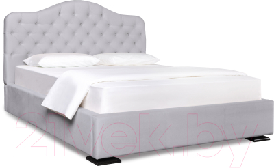Двуспальная кровать ДеньНочь Ларин К05 KR00-12 160х200 с матрасом (PR05/PR05)