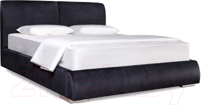 Двуспальная кровать ДеньНочь Синди K05 KR00-30C 160х200 с матрасом (FR36/FR36)