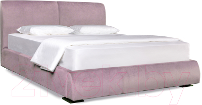 Двуспальная кровать ДеньНочь Синди K05 KR00-30 160х200 с матрасом (KN27/KN27)