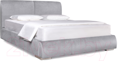 Двуспальная кровать ДеньНочь Синди K05 KR00-30C 160х200 с матрасом (PR05/PR05)