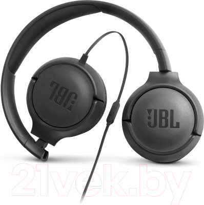 Наушники-гарнитура JBL Tune 500 / T500BLK (черный)