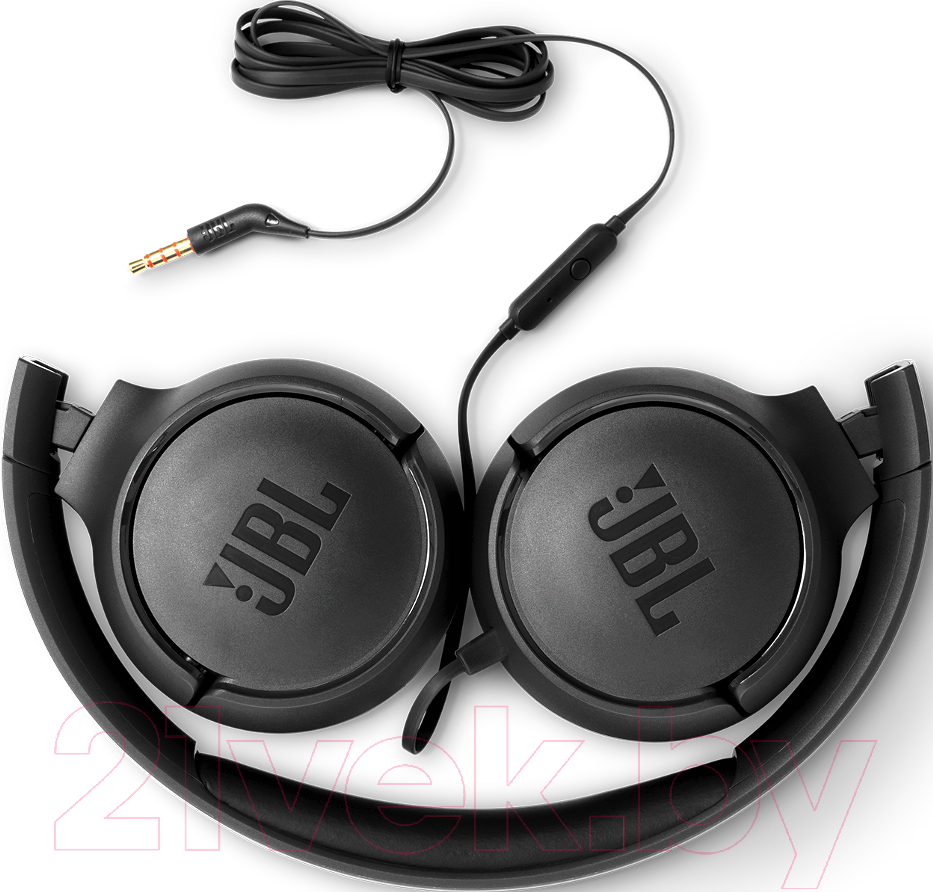 Наушники-гарнитура JBL Tune 500 / T500BLK (черный)