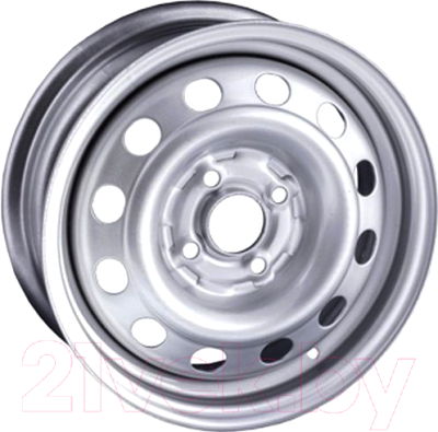 

Штампованный диск Trebl, 9053 16x6.5" 5x120мм DIA 65.1мм ET 62мм Silver