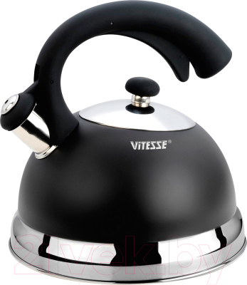 Чайник со свистком Vitesse VS-1116 (черный)