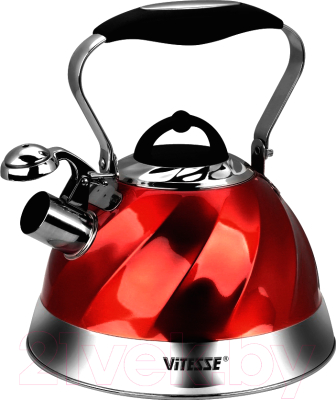 Чайник со свистком Vitesse VS-1119 (красный)