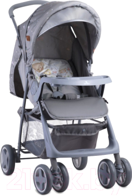 

Детская прогулочная коляска Lorelli, Terra Grey Bear Party