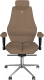Кресло офисное Kulik System Nano азур (карамель с подголовником) - 
