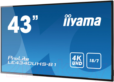 Информационная панель Iiyama ProLite LE4340UHS-B1