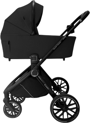 Детская универсальная коляска Bubago Gaudi Classic 3в1 / BG 212-3 (черный) - 