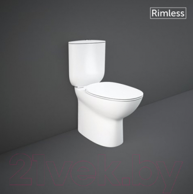 Унитаз напольный Rak Ceramics Morning Rimless MORWC1146AWHA