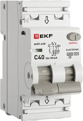 Дифференциальный автомат EKF D63N26EA40C30