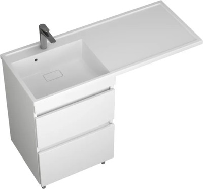 

Тумба с умывальником, Магра 55 2 ящика + Paola Magenta 1200 L