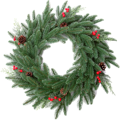 Венок Winter Fun Рождественский / 26312-60CM