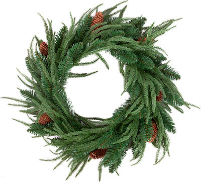 Венок Winter Fun Рождественский / 26621-50CM - 