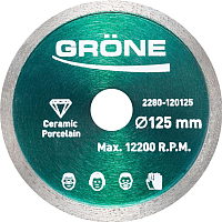 

Отрезной диск алмазный Grone, 2280-120125