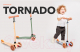 Миниатюра изображения товара Самокат детский Happy Baby Tornado 50005 (розовый)