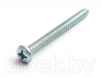 Шуруп ЕКТ С полукруглой головкой PPH 3.5x25 DIN7981 / 206715 (1000шт, оцинкованный)