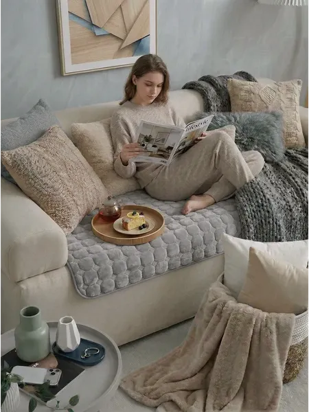 Комплект накидок на диван Павлина Дивандек