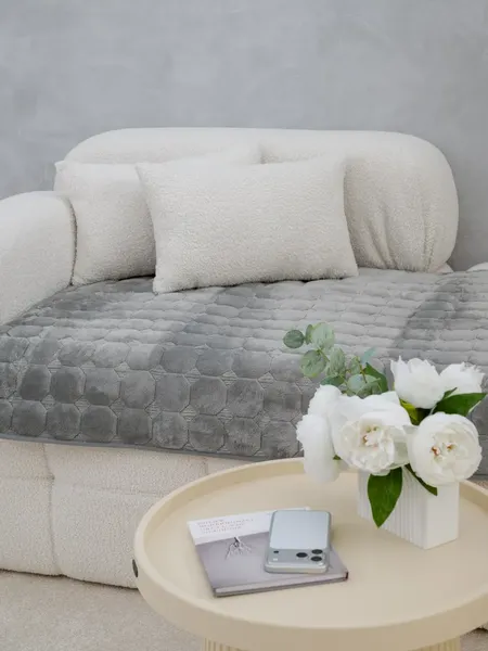 Комплект накидок на диван Павлина Дивандек