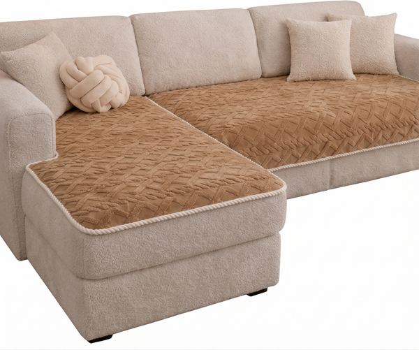 Комплект накидок на диван Павлина Дивандек