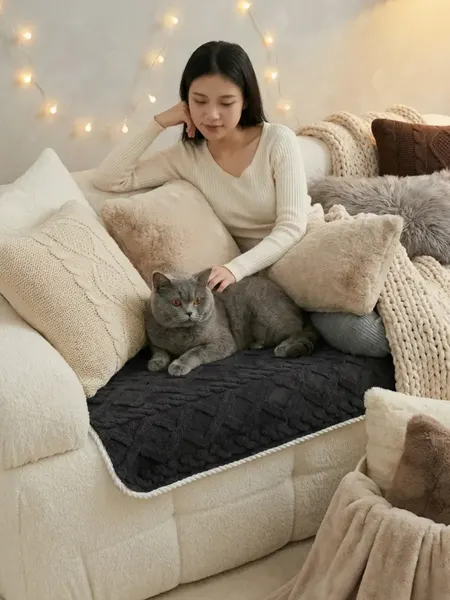 Купить Комплект накидок на диван Павлина Дивандек  