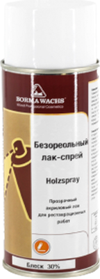 Лак BORMA WACHS Holzspray Acrilic прозрачный блеск 30% / 0614.30