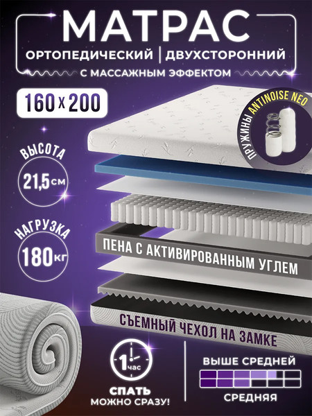 Матрас AMI Смарт 160x200