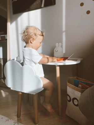 Стол детский Happy Baby Oblako Table / 91005 (белый)