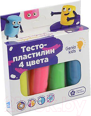 Набор для творчества Genio Kids Тесто-пластилин / TA1082