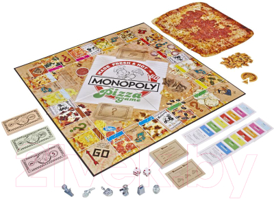 Настольная игра Hasbro Монополия Пицца / E5798