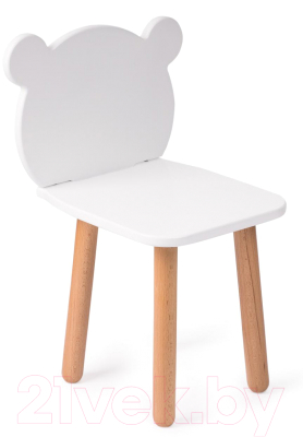 Стул детский Happy Baby Misha Chair / 91008 (белый)