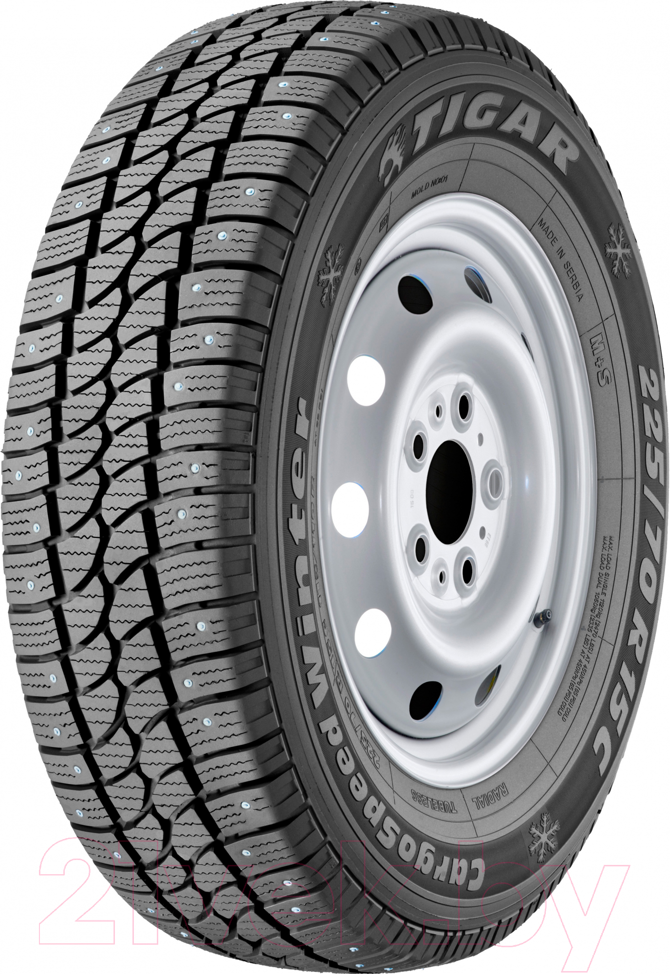 Зимняя легкогрузовая шина Tigar Cargo Speed Winter 195/60R16C 99/97T