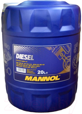 Моторное масло Mannol Diesel CG-4/SL 15W40 / MN7402-20 (20л)