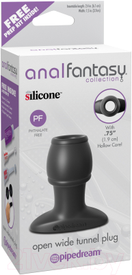 Пробка интимная Pipedream Anal Fantasy Collection Open Wide Tunnel Plug 55891 / PD4682-23