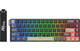 Клавиатура Royal Kludge RK68 HE (Phantom, RK Mint) - 