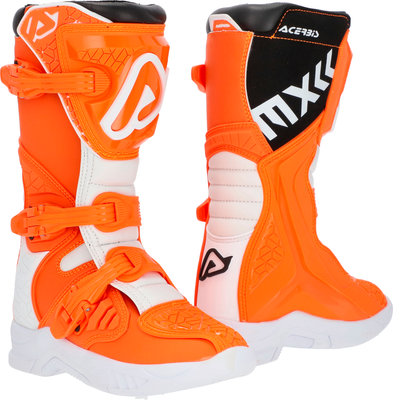 Мотоботы Acerbis X-Team JR 0024249.203.035 (35, оранжевый/белый) - 