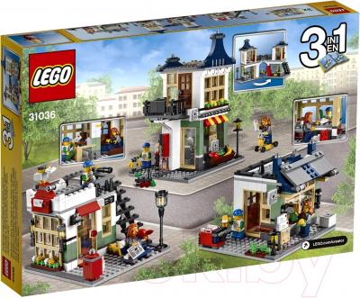 Конструктор Lego Creator Магазин по продаже игрушек и продуктов (31036) - упаковка
