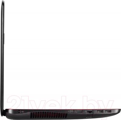 Ноутбук Asus G551JM-CN021D - вид сбоку