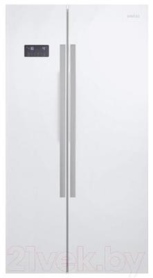 Холодильник с морозильником Beko GN163120X - общий вид