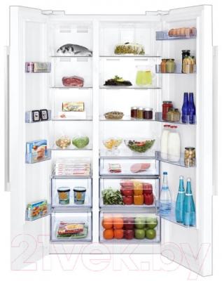 Холодильник с морозильником Beko GN163120X - внутренний вид