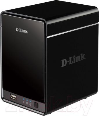 NAS сервер D-Link DNR-322L - общий вид