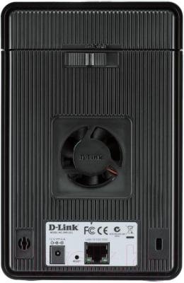 NAS сервер D-Link DNR-322L - вид сзади