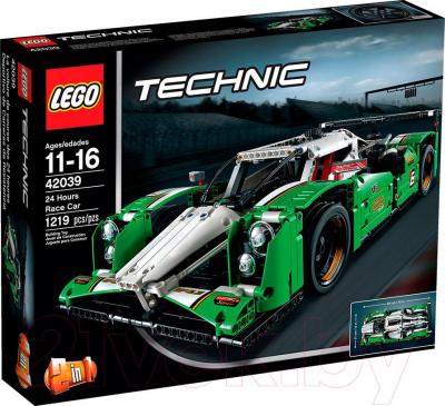 Конструктор Lego Technic Гоночный автомобиль (42039) - упаковка