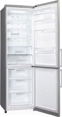 Холодильник с морозильником LG GA-M589ZMQZ - внутренний вид