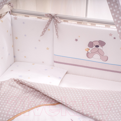 Комплект постельный для малышей Perina Венеция / В4-01.2 (три друга)