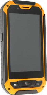 Смартфон DEXP Ixion P 4" (черно-желтый) - общий вид